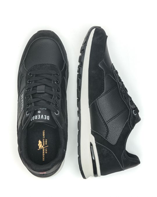 FEKETE FÉRFI SNEAKER  - FABRE DE26SS4039PU HI