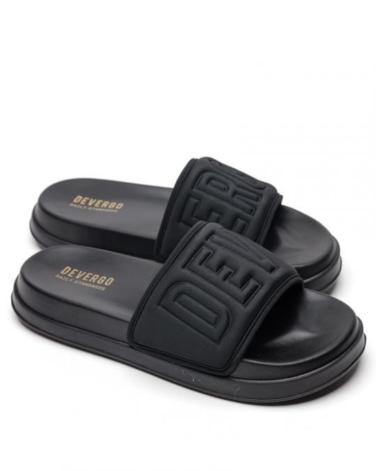 BLACK WOMEN'S SLIDES - BELLA DE26SS2556CA RE