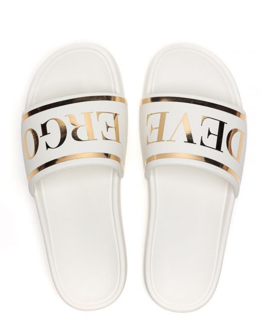 WHITE WOMEN'S SLIPPERS  - SOFY DE26SS2549EV SR