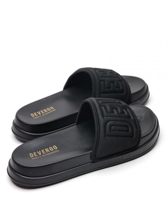 BLACK WOMEN'S SLIDES - BELLA DE26SS2556CA RE