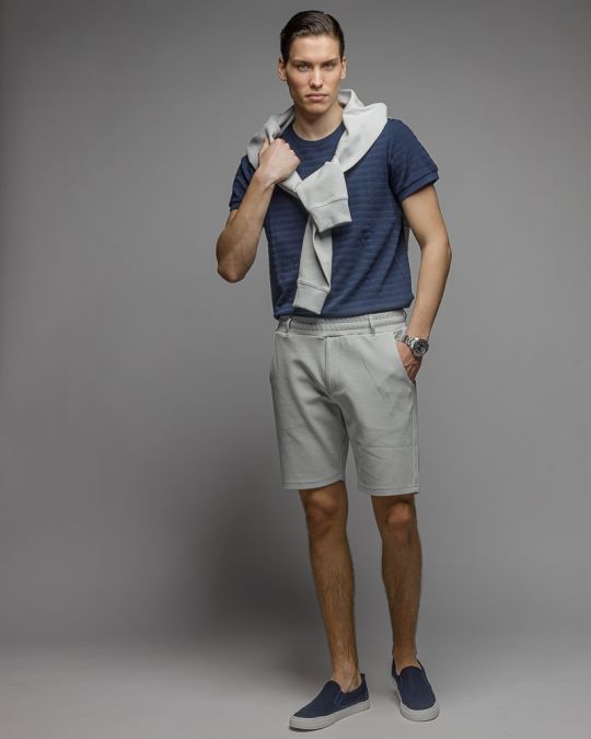 GREY MEN'S SHORTS 1D26SS1108MP0705