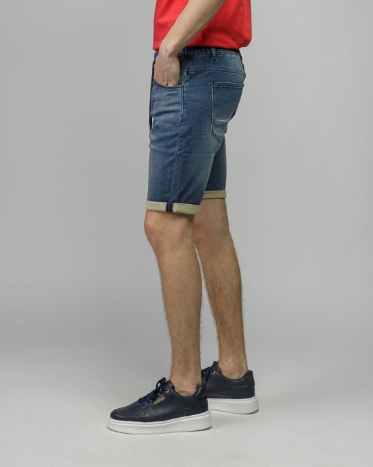 BLUE MEN'S JOGJEANS SHORTS 1D26SS1135MP7164