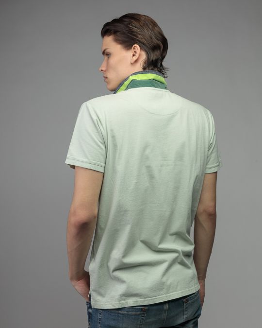 ZÖLD FÉRFI RÖVID UJJÚ PÓLÓ 1D26SS4025SS0106