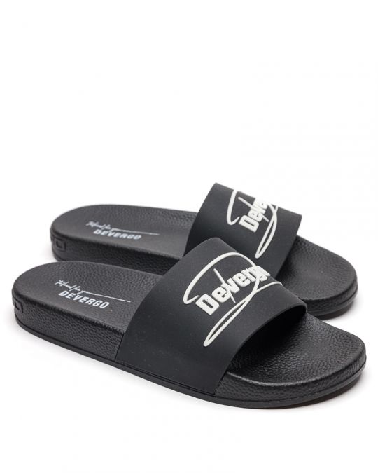 BLACK WOMEN'S SLIPPERS  - GIULIA DE26SS2532TP SY