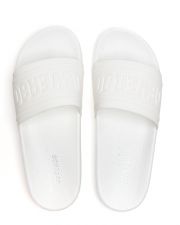 WHITE WOMEN'S SLIPPERS  - ARIA