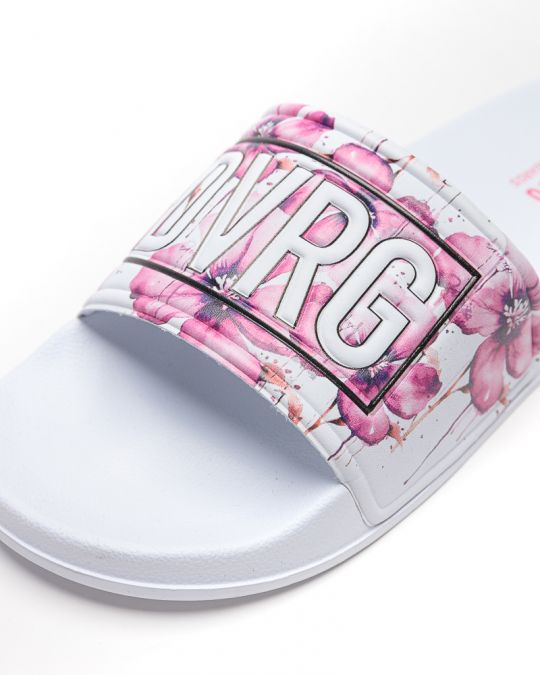 FEHÉR NŐI PAPUCS  - CARAVELLA FLOWER DE26SS2526FL RE