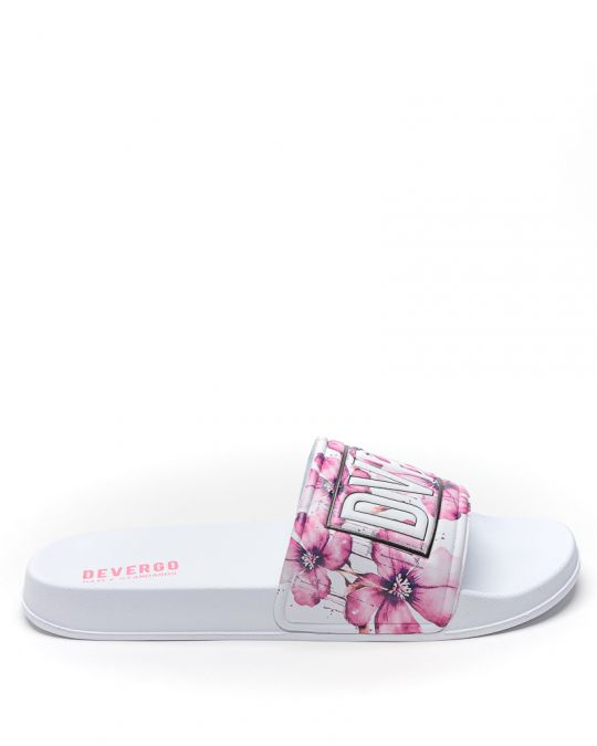 FEHÉR NŐI PAPUCS  - CARAVELLA FLOWER DE26SS2526FL RE