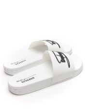 WHITE WOMEN'S SLIPPERS  - GIULIA