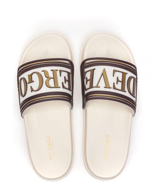BEIGE WOMEN'S SLIPPERS  - GIORGIA DE26SS2553TP RE