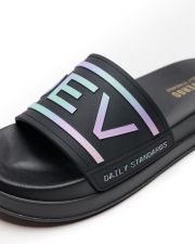BLACK WOMEN'S SLIPPERS  - LUMIA