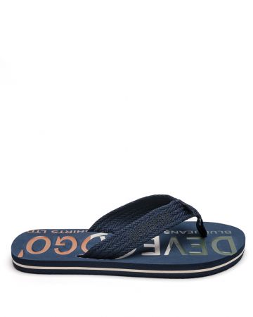 BLUE MEN'S SLIPPERS - EDMUND DE26SS2014EV RE