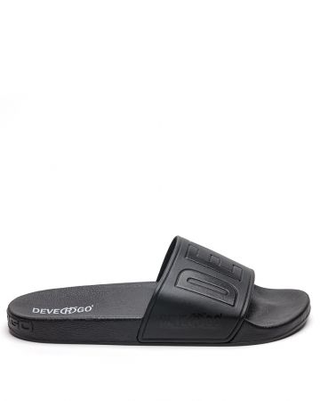 BLACK MEN'S SLIPPERS - CARAVEL DE26SS2026PU SY