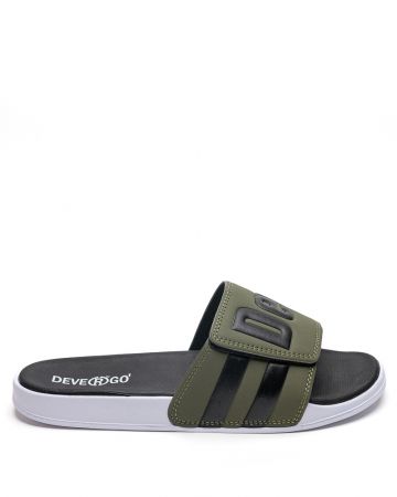 KHAKI MEN'S SLIPPERS - BRUNO NEW DE26SS2010PU RE