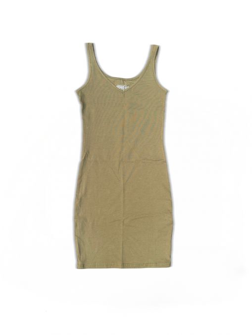 KHAKI WOMEN'S TIGHT DRESS 2D23OS9591DR0205