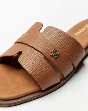 BROWN WOMEN'S SLIPPERS  - BRIELLE