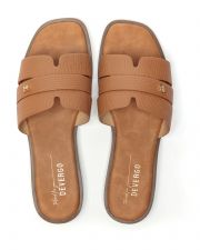 BROWN WOMEN'S SLIPPERS  - BRIELLE