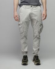 GREY MEN'S CHINO PANTS