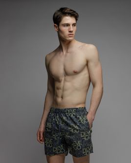 KHAKI FÉRFI FÜRDŐNADRÁG 1D26SS1057SP6000