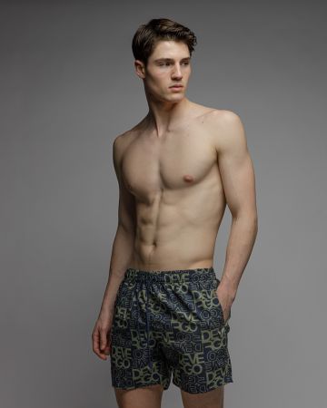 KHAKI MEN'S BEACH SHORTS 1D26SS1057SP6000