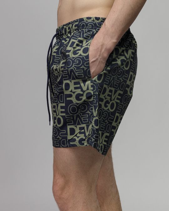 KHAKI MEN'S BEACH SHORTS 1D26SS1057SP6000
