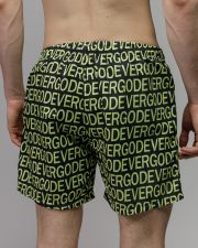 BLACK MEN'S BEACH SHORTS