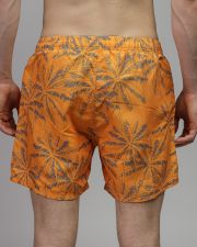 ORANGE MEN'S BEACH SHORTS