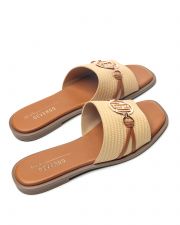 BEIGE WOMEN'S SLIPPERS  - SAVANNAH