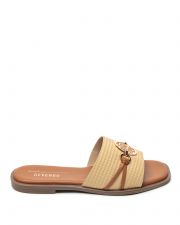 BEIGE WOMEN'S SLIPPERS  - SAVANNAH