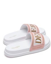 WHITE WOMEN'S SLIPPERS  - GIORGIA