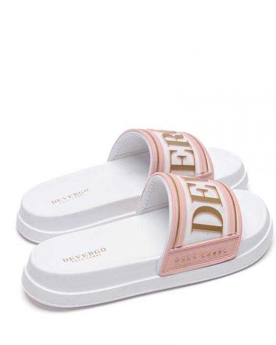 WHITE WOMEN'S SLIPPERS  - GIORGIA DE26SS2553TP RE