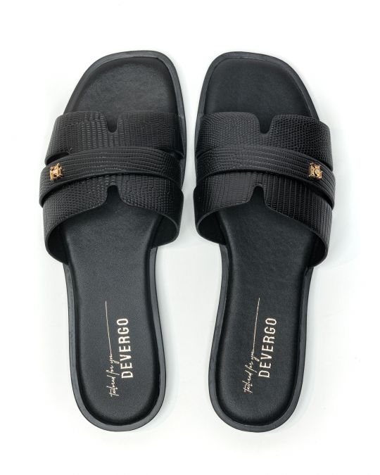 BLACK WOMEN'S SLIPPERS  - BRIELLE DE26SS2539PU SY