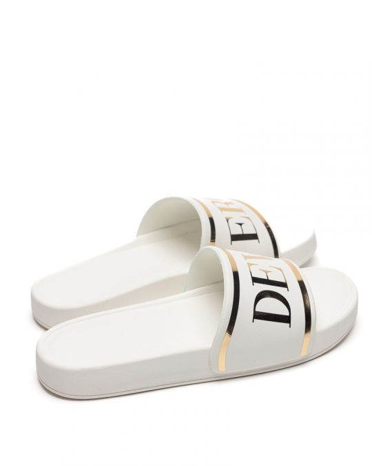 FEHÉR NŐI PAPUCS  - SOFY DE26SS2549EV SR