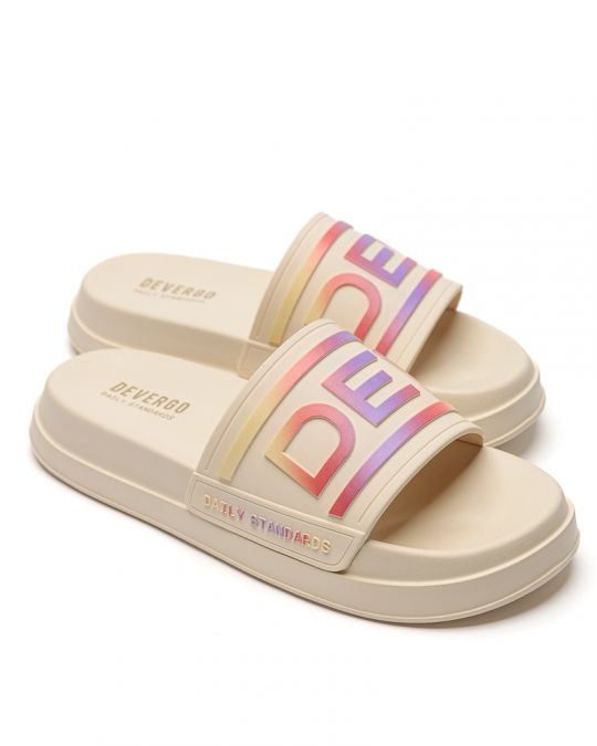 BEIGE WOMEN'S SLIPPERS  - LUMIA DE26SS2554TP RE