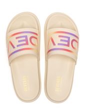 BEIGE WOMEN'S SLIPPERS  - LUMIA