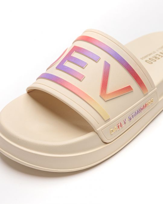 BEIGE WOMEN'S SLIPPERS  - LUMIA DE26SS2554TP RE