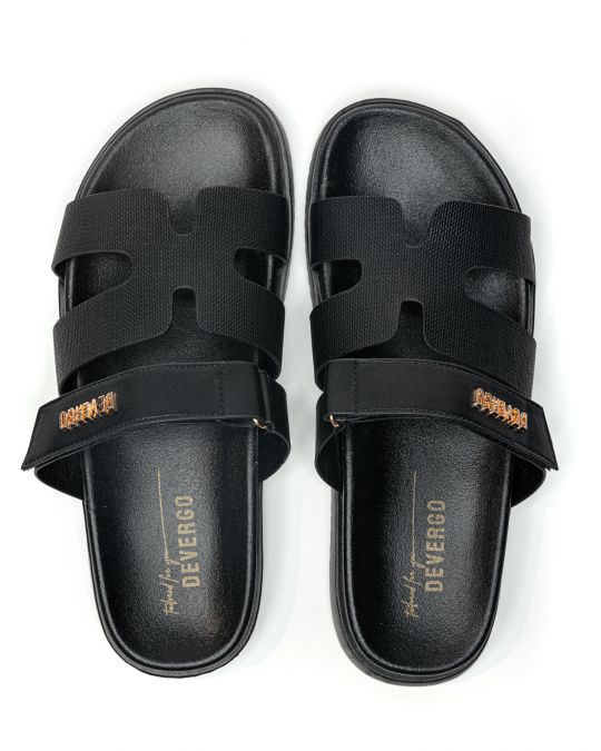 FEKETE NŐI PAPUCS  - HARPER DE26SS2536PU SY
