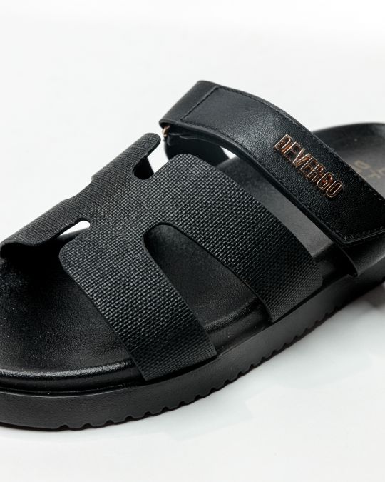 FEKETE NŐI PAPUCS  - HARPER DE26SS2536PU SY