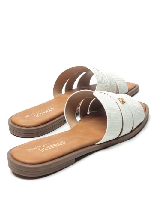 WHITE WOMEN'S SLIPPERS  - BRIELLE DE26SS2539PU SY