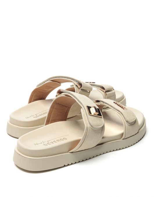 WHITE WOMEN'S SLIPPERS  - RILEY DE26SS2535PU SY