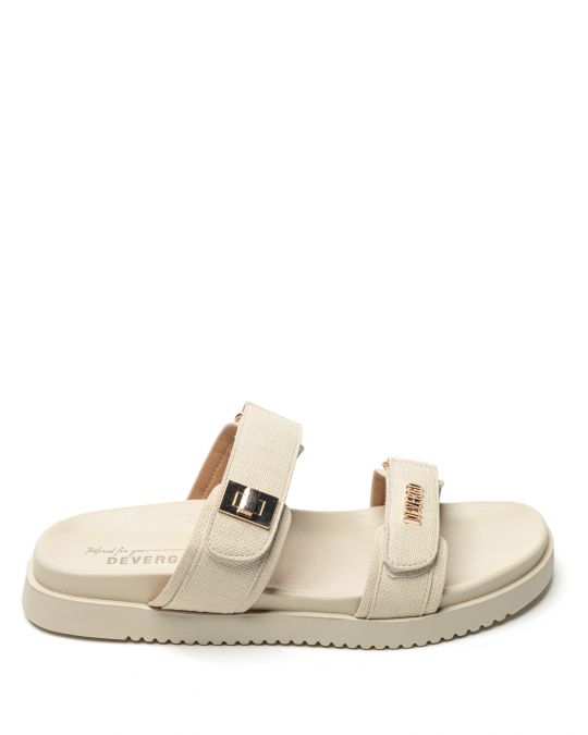 WHITE WOMEN'S SLIPPERS  - RILEY DE26SS2535PU SY