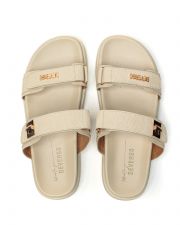 WHITE WOMEN'S SLIPPERS  - RILEY