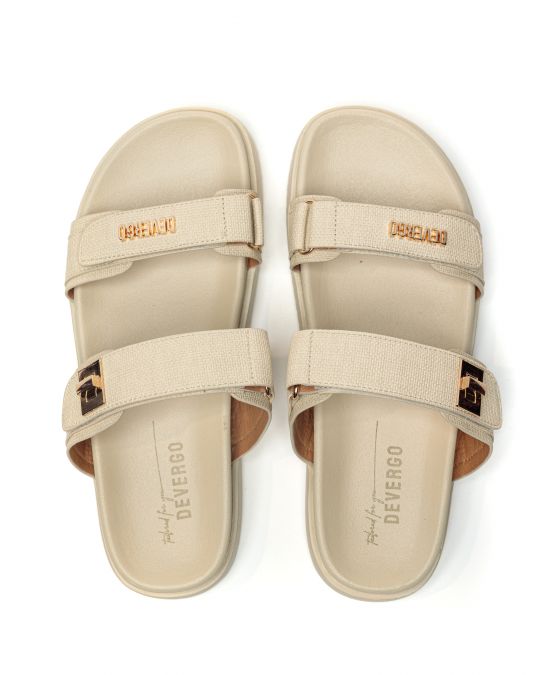 WHITE WOMEN'S SLIPPERS  - RILEY DE26SS2535PU SY