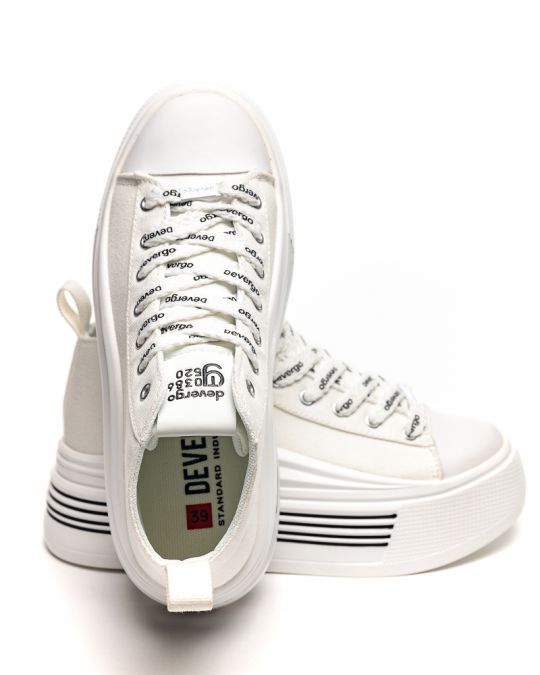 WHITE WOMEN'S SNEAKERS - CASSIE DE25SS3512TP RN