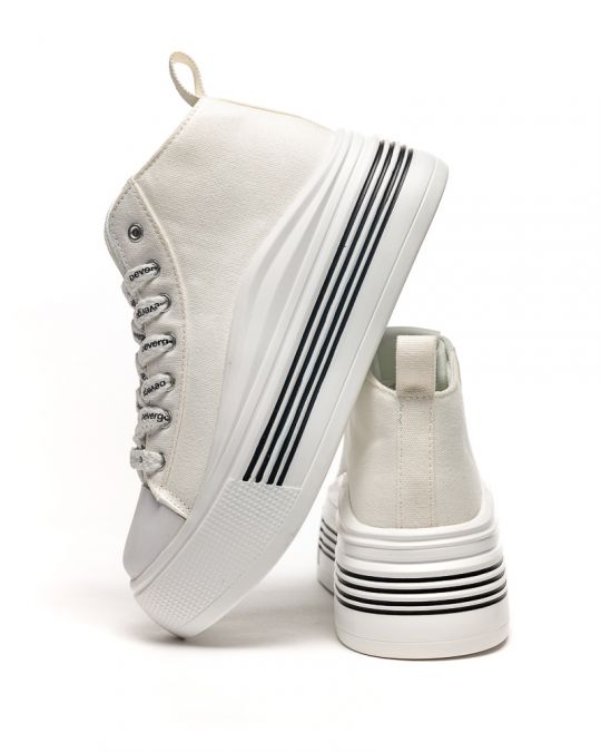 WHITE WOMEN'S SNEAKERS - CASSIE DE25SS3512TP RN