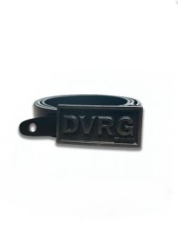 BLACK MEN'S LEATHER BELT DEV1D22FW8088BL21