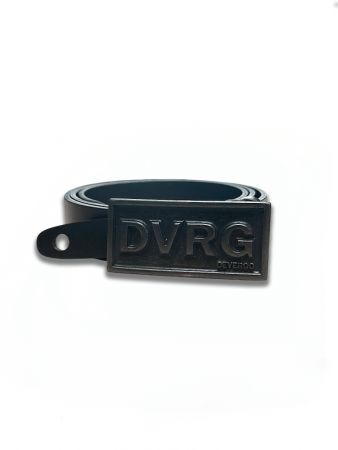 BLACK MEN'S LEATHER BELT DEV1D22FW8088BL21