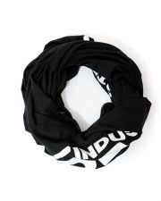 BLACK WOMEN'S KNITTED SCARF