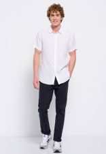 WHITE FUNKY BUDDHA  MEN'S SHIRT