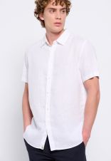 WHITE FUNKY BUDDHA  MEN'S SHIRT