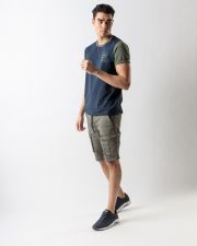 KHAKI FÉRFI JOGJEANS RÖVIDNADRÁG